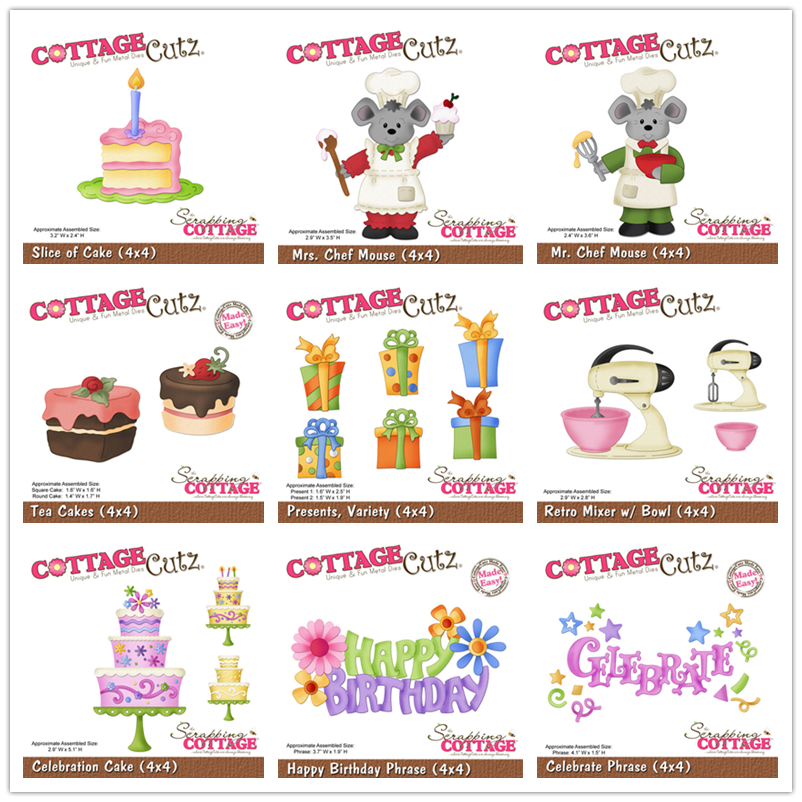 Candle Making Kit For Kids - Birthday Dessert Metal Cutting Dies Child