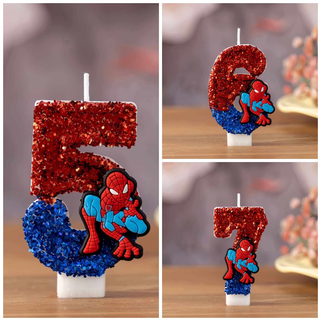 Candle Making Kit For Kids - 0-9 Superhero SpiderMan Fun Figure Candles