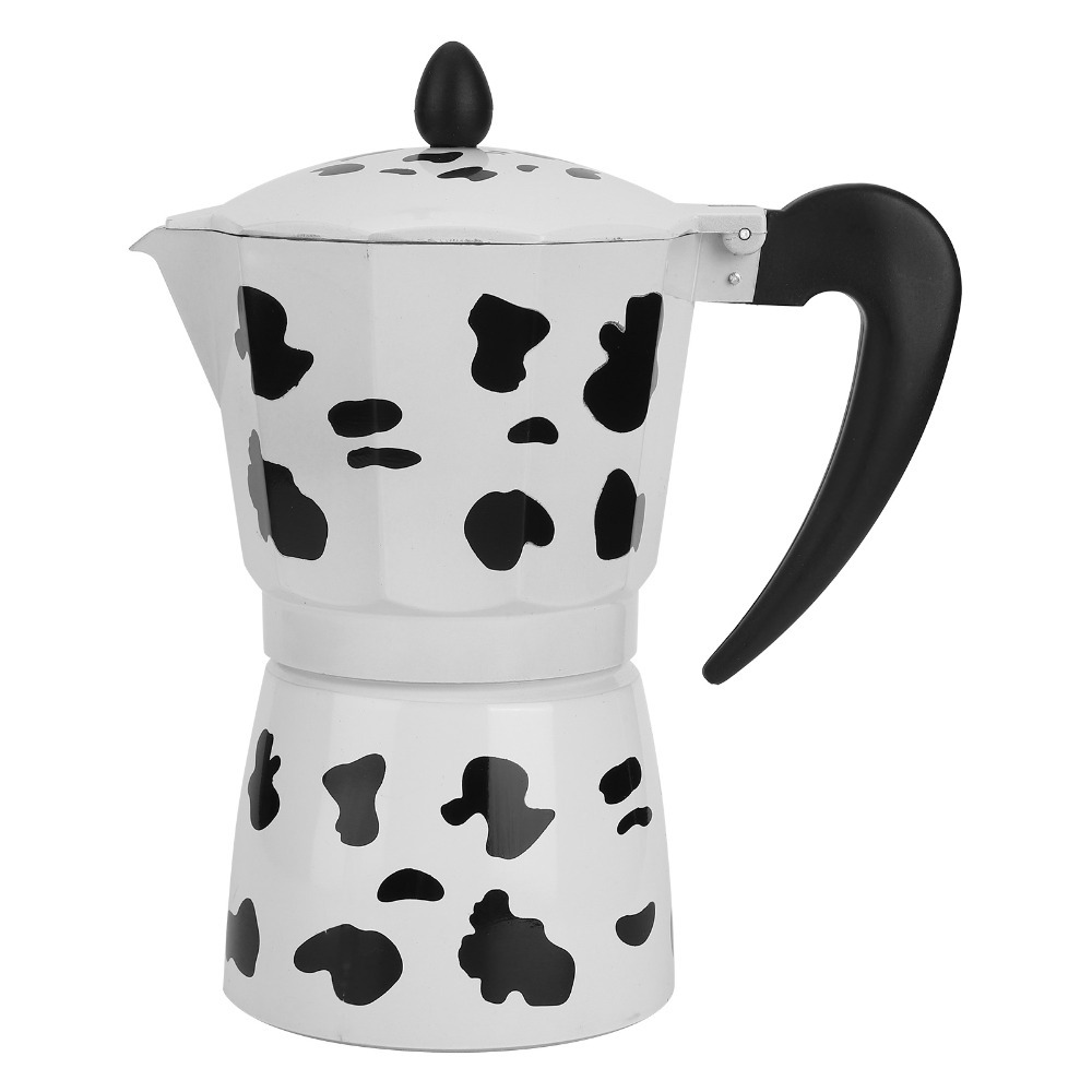 Pour Pot Aluminum - Coffee Brewing Milk Cow Color Aluminium