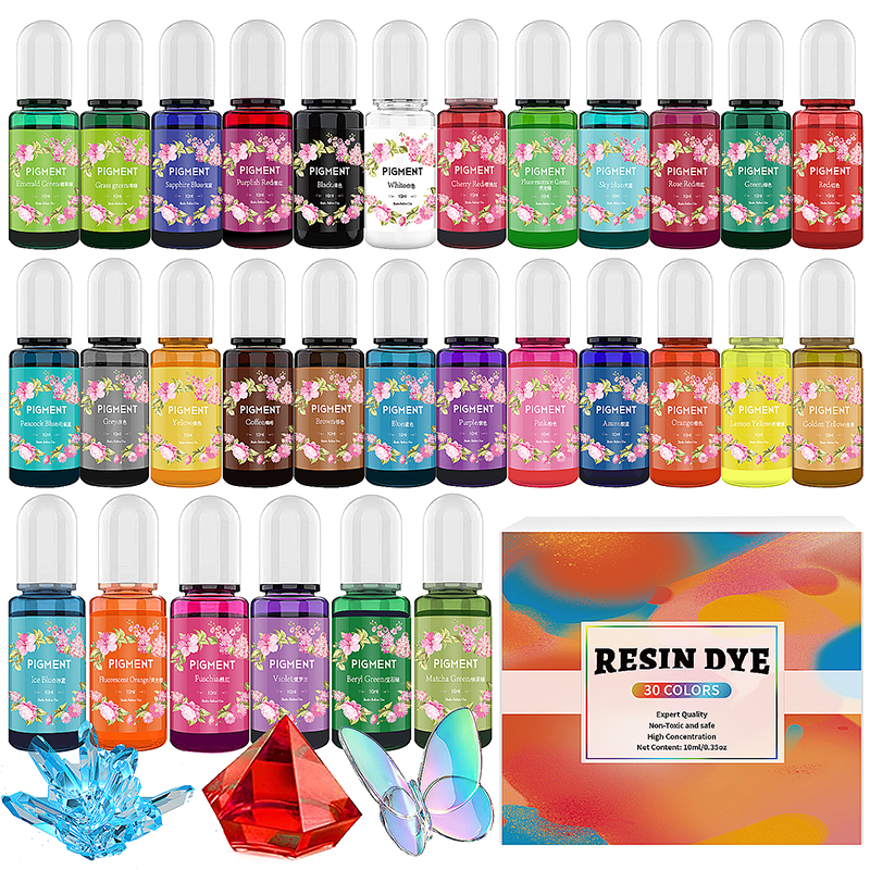 Candle Making Diy - DIY Epoxy Resin Pigment Kit Candle