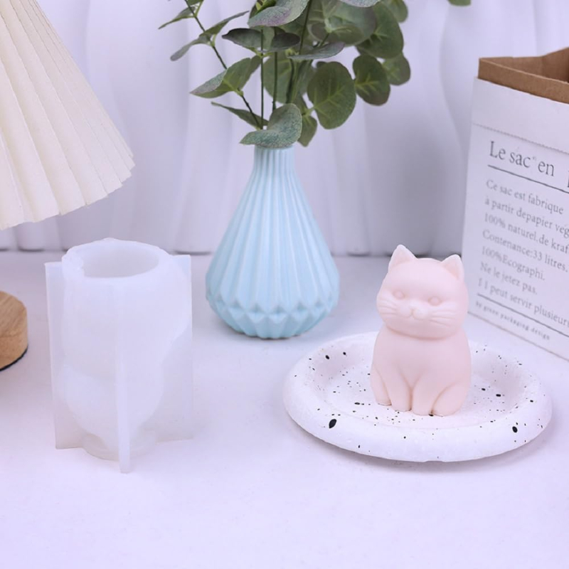 3D Fat Cat  Animal Silicone Ca – Candle Making Fat recenzja i cena