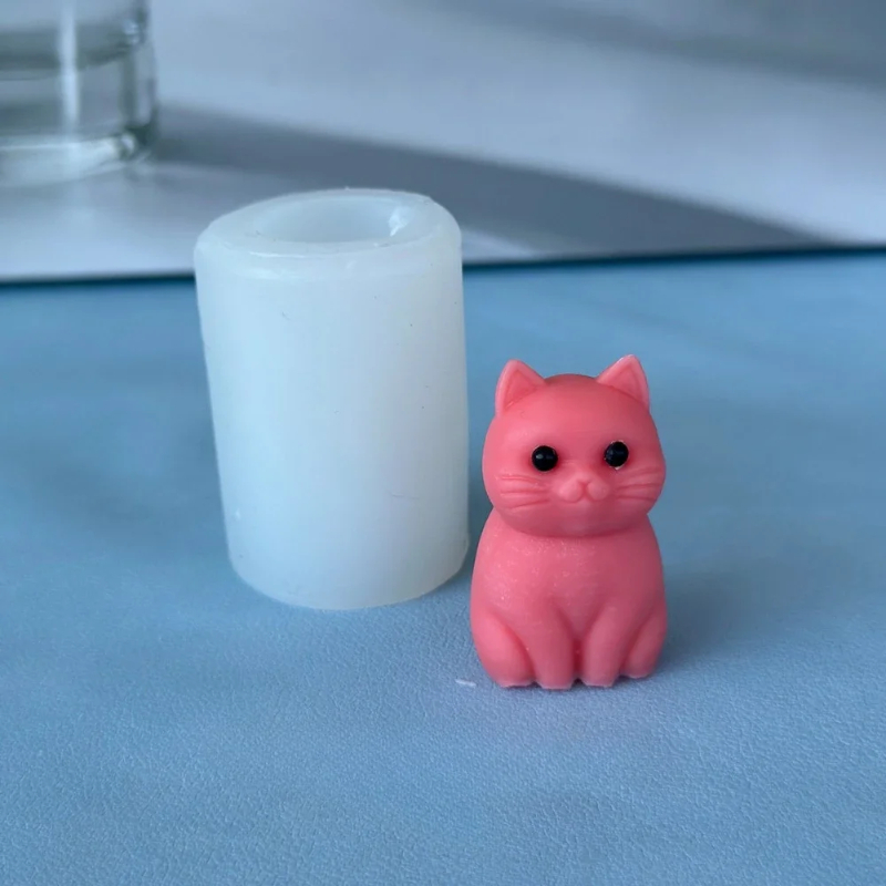 3D Fat Cat  Animal Silicone Ca – Candle Making Fat recenzja i cena