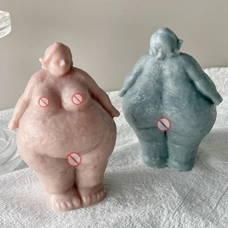 Abstract Human Body Candle Sil – Candle Making Fat recenzja i cena