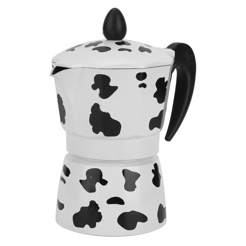 Coffee Brewing Milk Cow Color  – Pour Pot Aluminum recenzja i cena