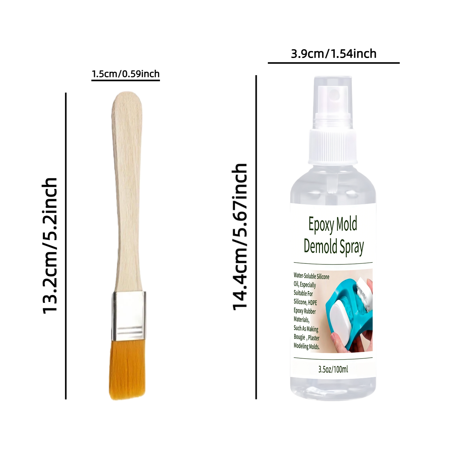 Epoxy Mold Demold Spray, Fast- – Candle Mold Silicone recenzja i cena