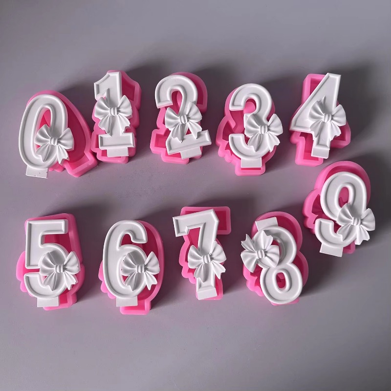New Bowknot Number Birthday Ca – Candle Making Party recenzja i cena