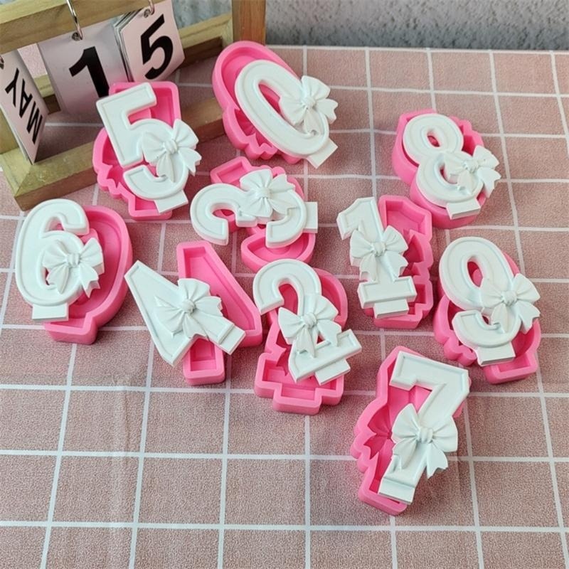 New Bowknot Number Birthday Ca – Candle Making Party recenzja i cena