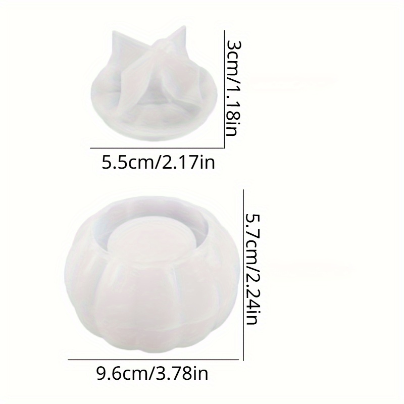 2pcs Pumpkin Jar Silicone Mold – Candle Mold Silicone recenzja i cena