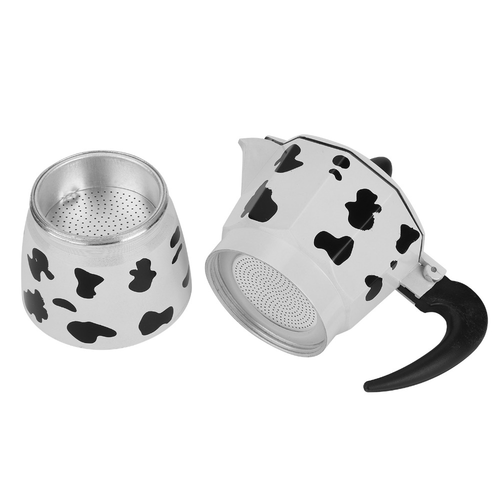 Coffee Brewing Milk Cow Color  – Pour Pot Aluminum recenzja i cena
