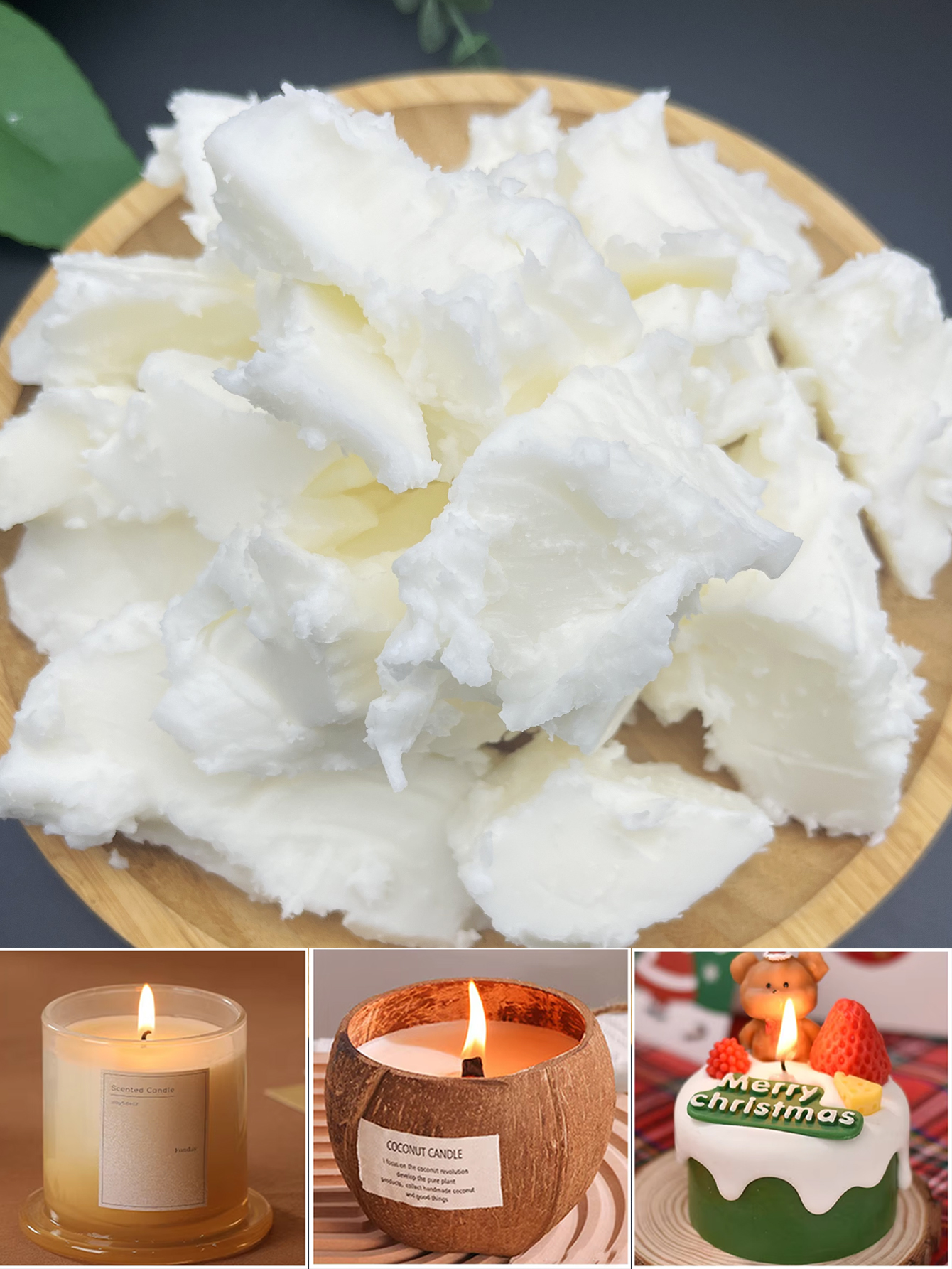 50/100/200G Natural Coconut Wa – Candle Making Material Wholesale recenzja i cena