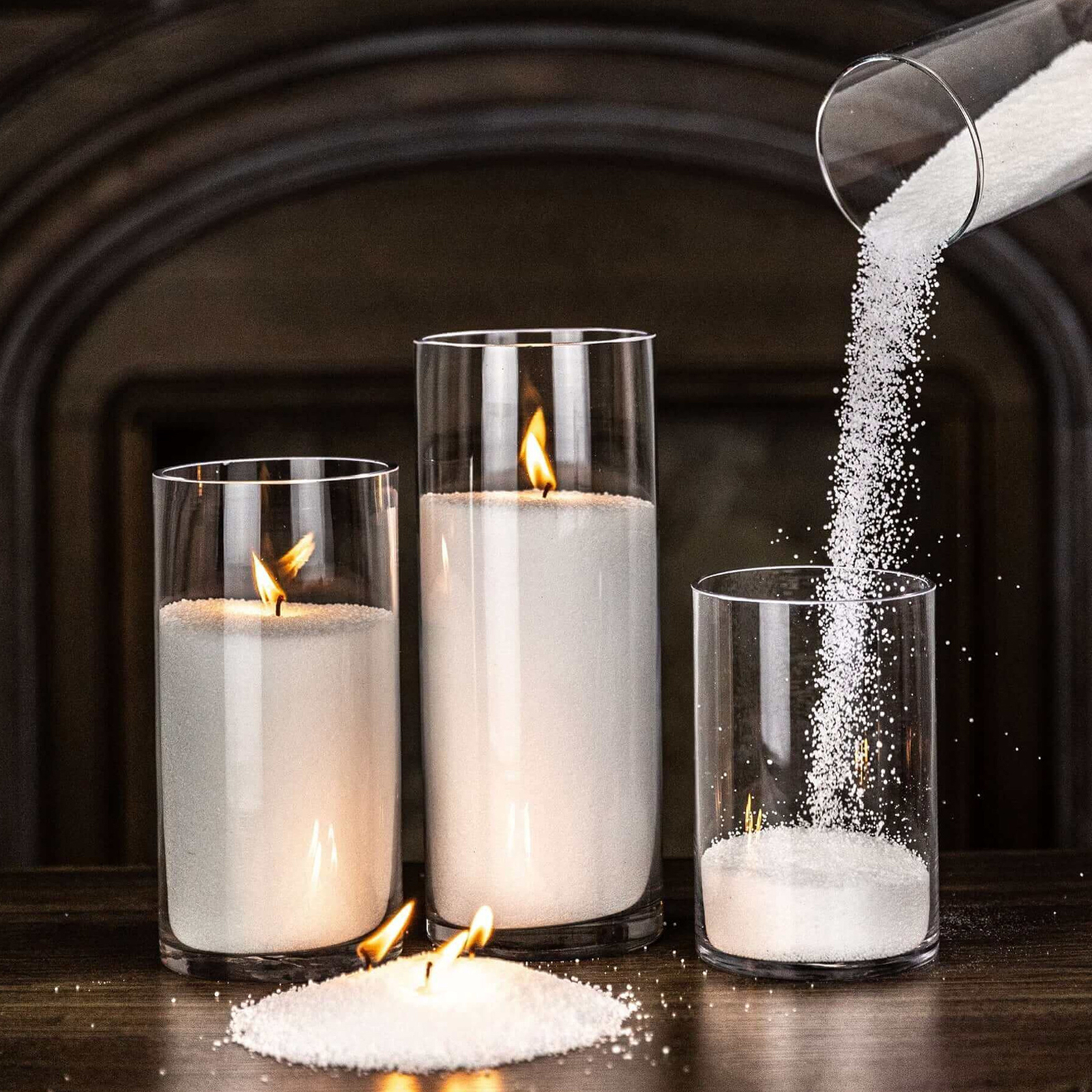 500g-1kg Sand Wax Ice Flower W – Candle Making Party recenzja i cena