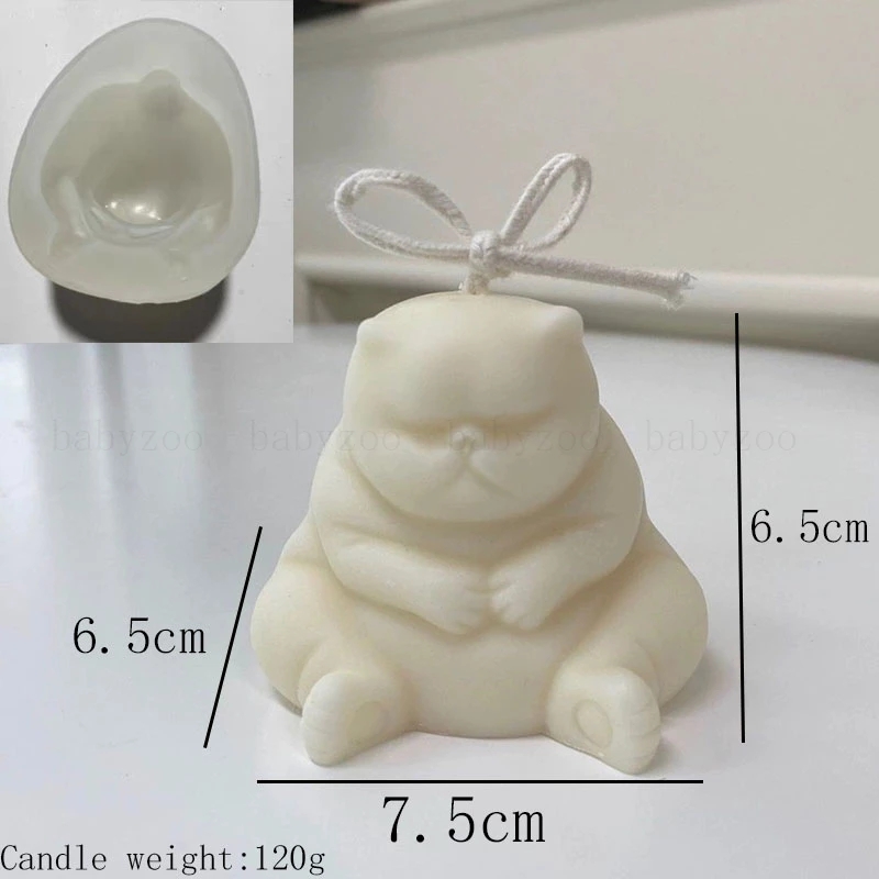 Fat Cat Candle Molds silicone  – Candle Making Fat recenzja i cena