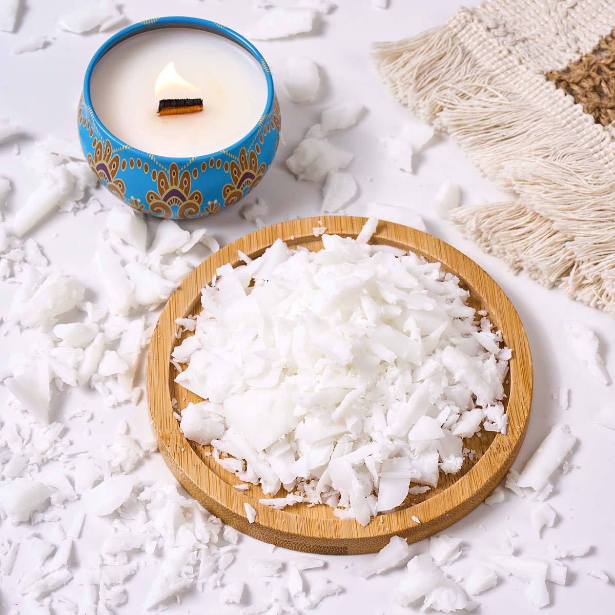 1LB Natural Plant White Coconu – Candle Making Material Wholesale recenzja i cena
