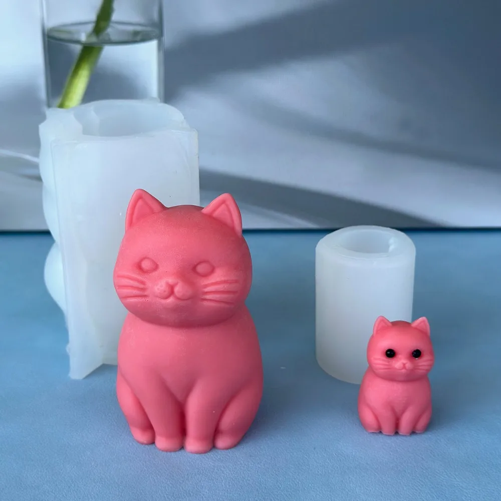 3D fat cat  Animal Silicone Ca – Candle Making Fat recenzja i cena
