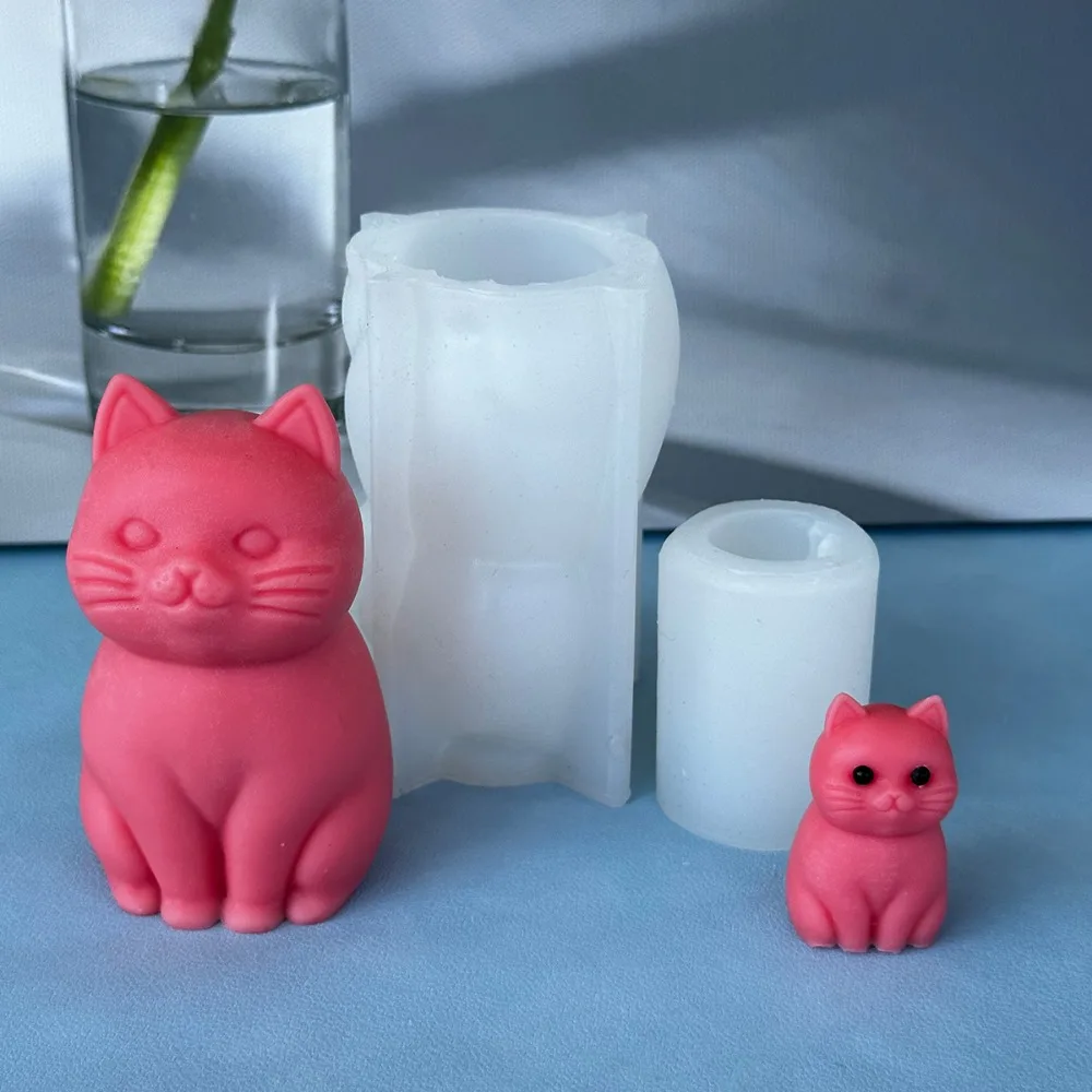 3D fat cat  Animal Silicone Ca – Candle Making Fat recenzja i cena