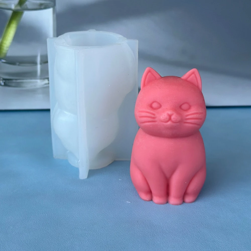 3D fat cat  Animal Silicone Ca – Candle Making Fat recenzja i cena