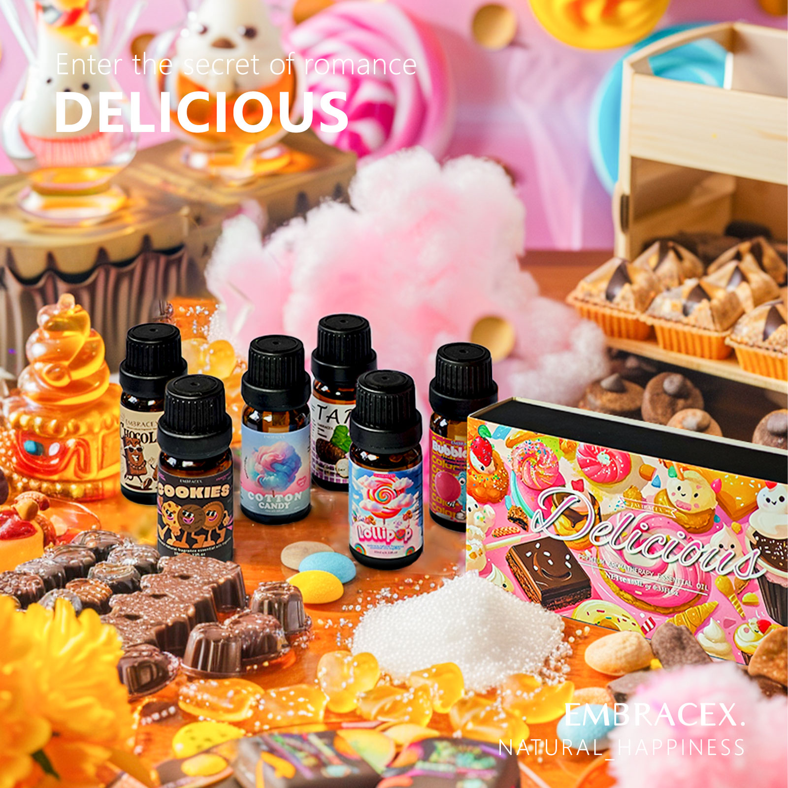 6PC/1Set Delicious Essential O – Candle Making Diy recenzja i cena