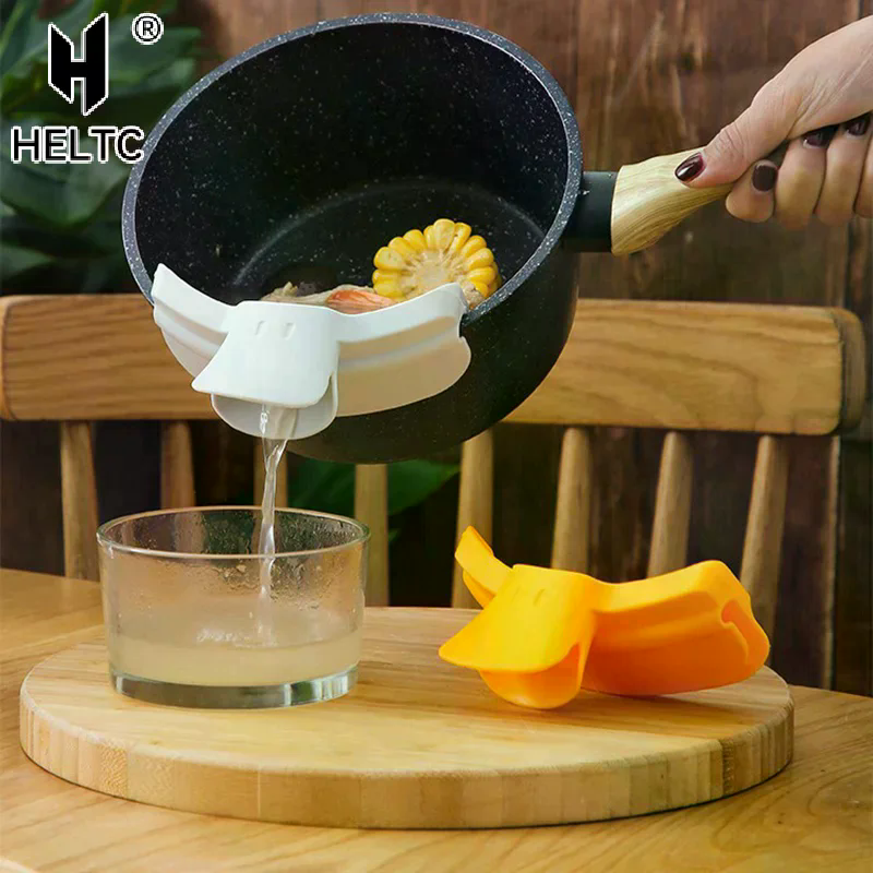 Cute Duckbill Shape Silicone P – Pour Pot Aluminum recenzja i cena