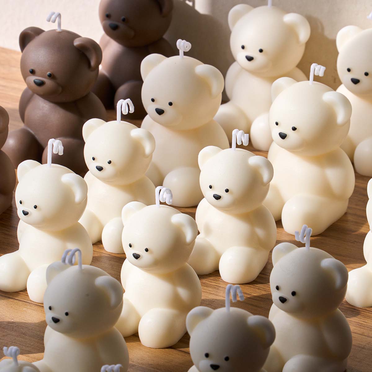 S/M/L Size Bear Silicone Candl – Candle Making Fat recenzja i cena