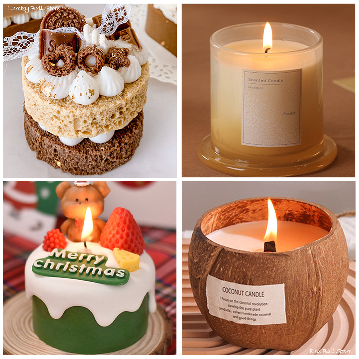 100G Natural Coconut Wax Whole – Candle Making Material Wholesale recenzja i cena