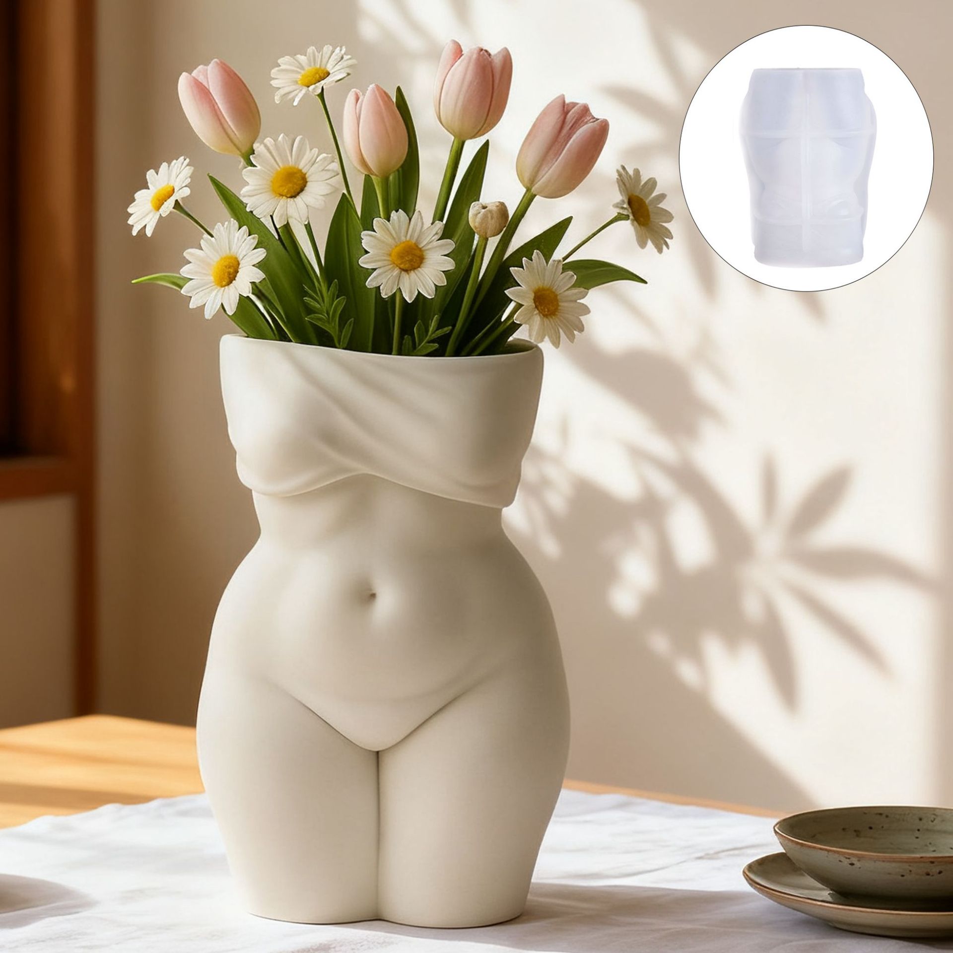 3D Chubby Female Torso Vase Si – Candle Making Fat recenzja i cena