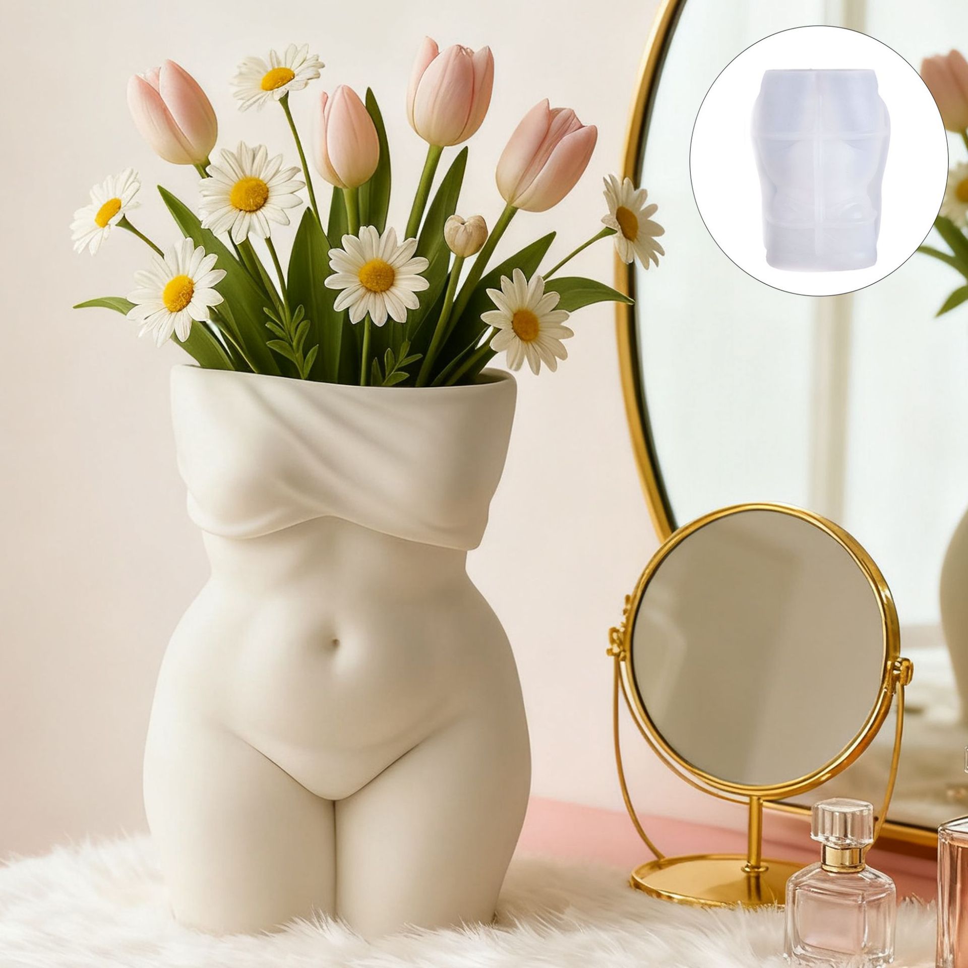 3D Chubby Female Torso Vase Si – Candle Making Fat recenzja i cena