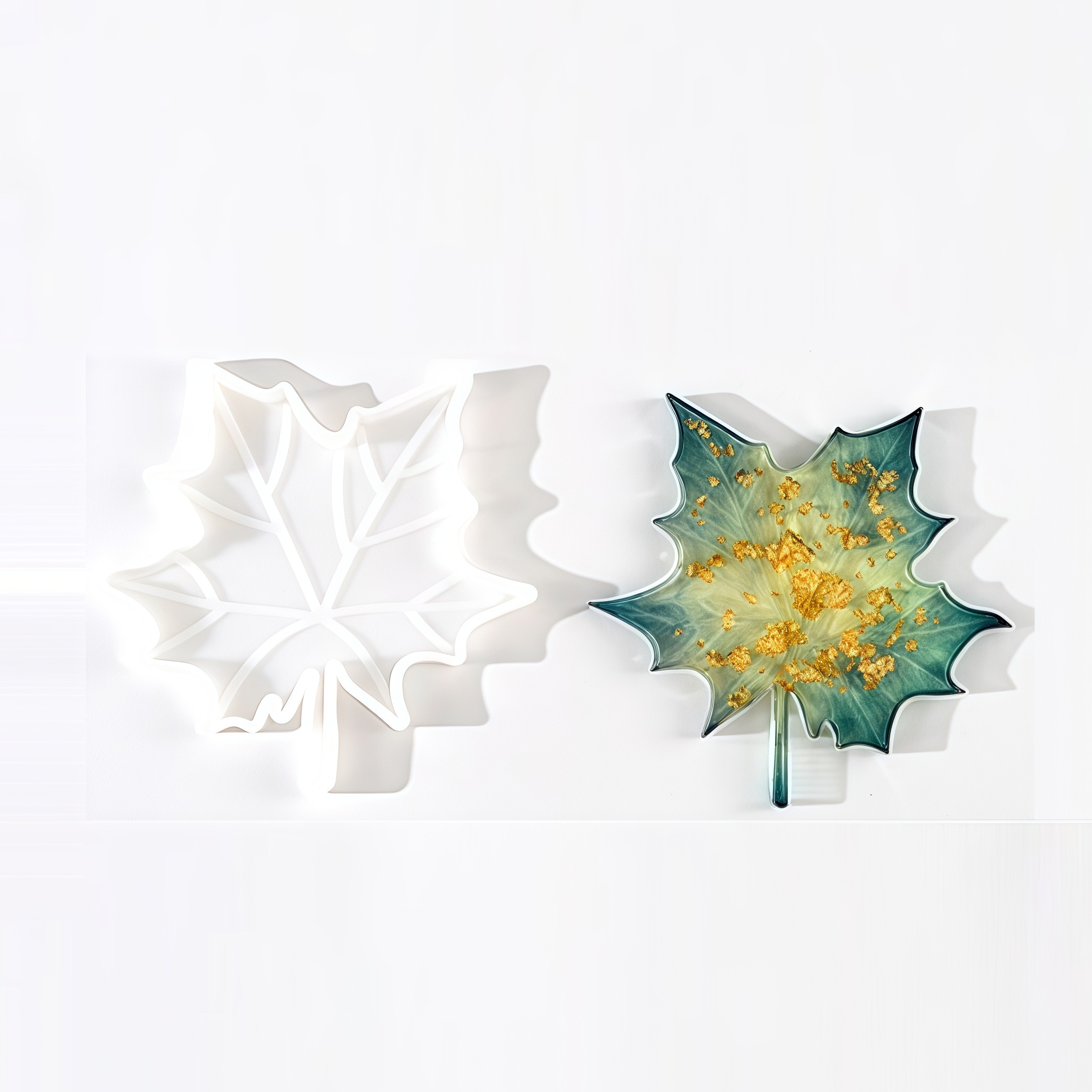 1PC Maple Leaf shaped Silicone – Candle Making Diy recenzja i cena