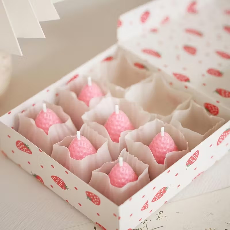 Strawberry Silicone Candle Mol – Candle Making Party recenzja i cena