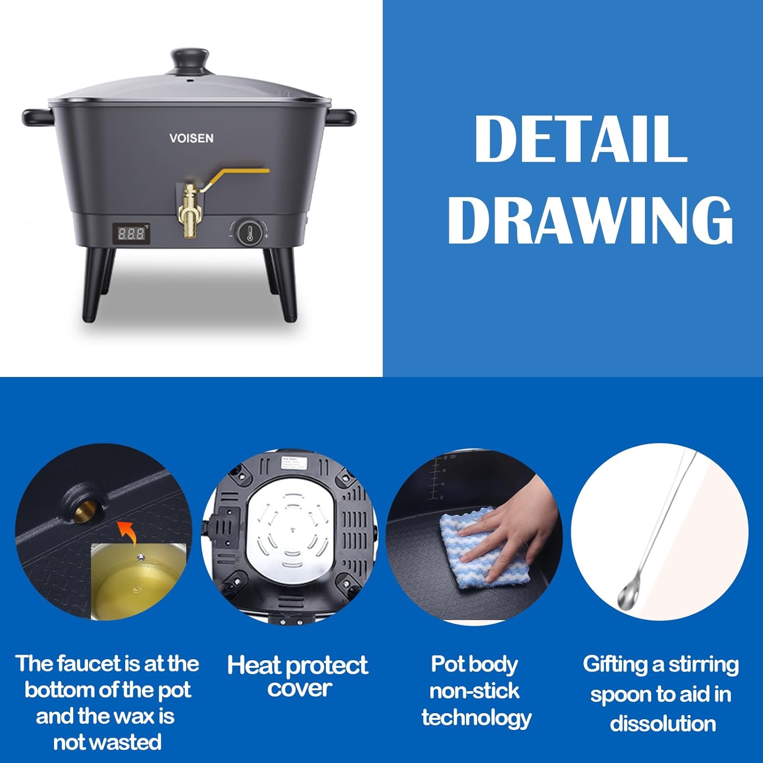 8Qt Electric Wax Melter for Ca – Candle Making Tempe recenzja i cena