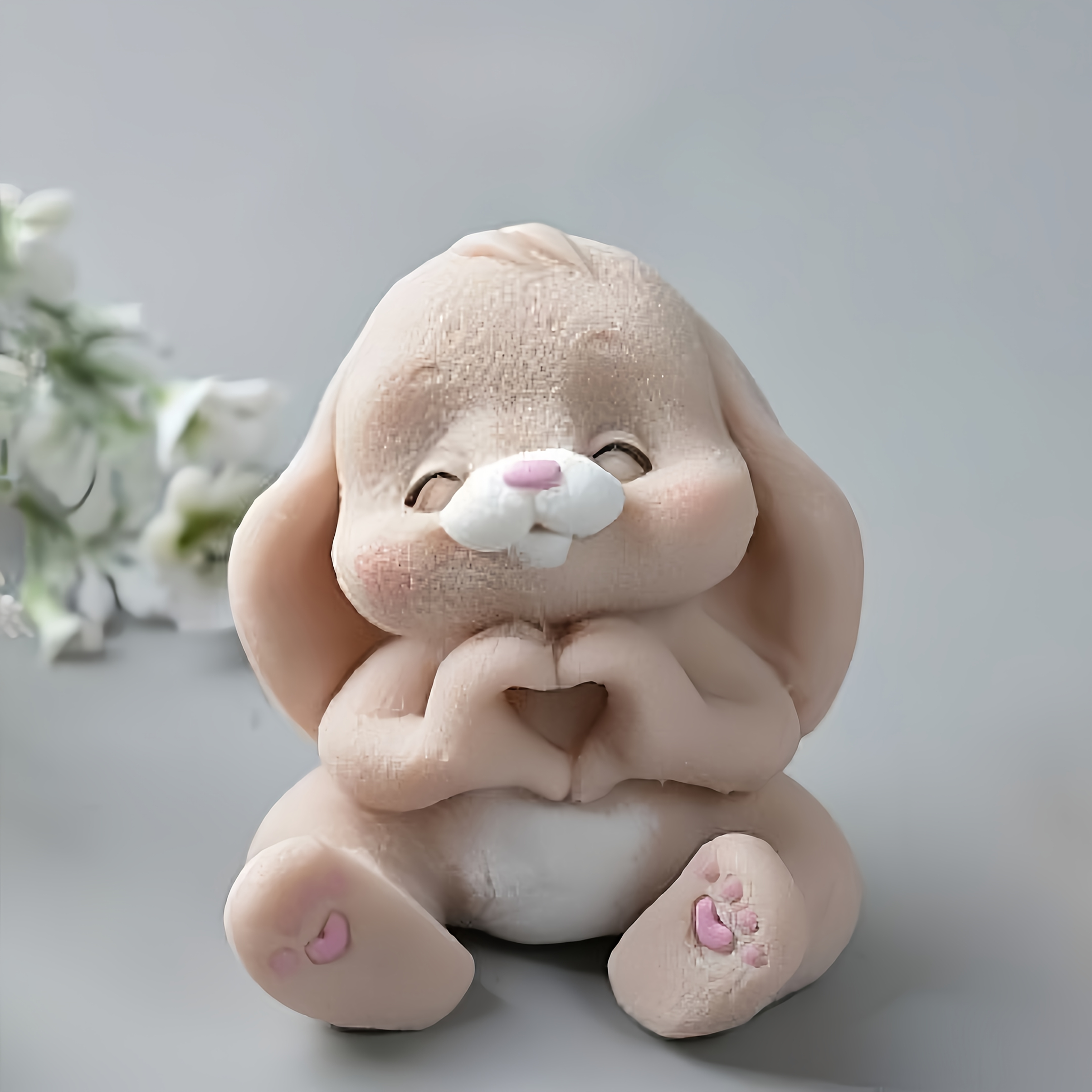 1pc Adorable Rabbit Resin Sili – Candle Mold Silicone recenzja i cena