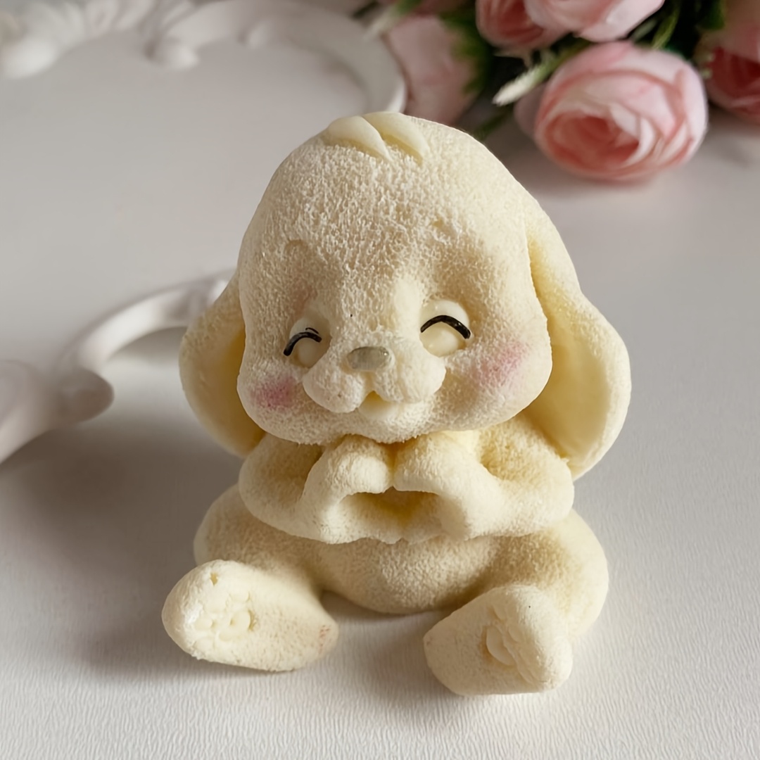 1pc Adorable Rabbit Resin Sili – Candle Mold Silicone recenzja i cena