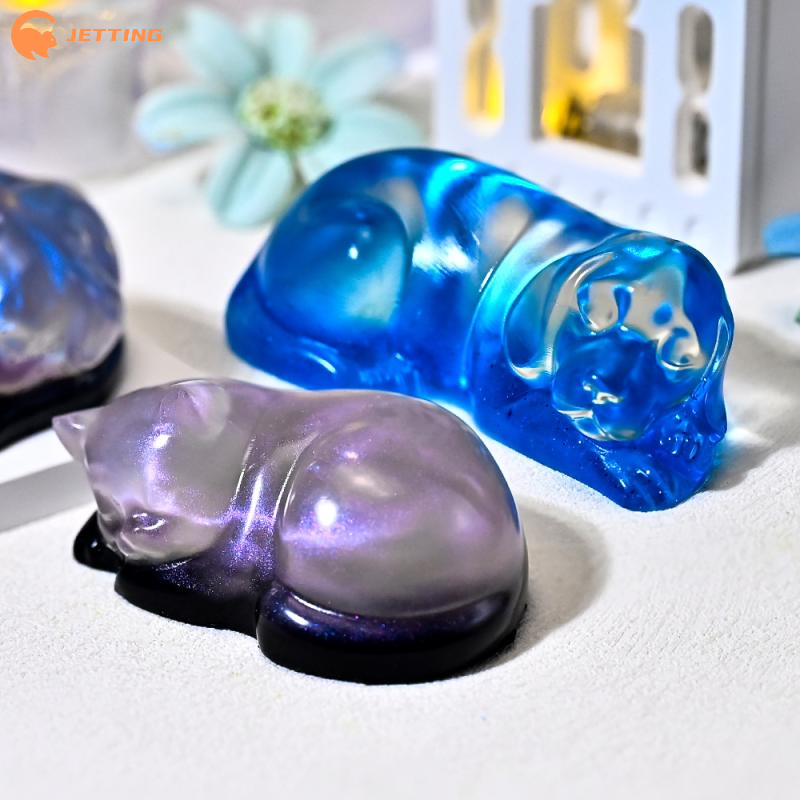 1PCS Sleeping Cat Dog Ornament – Candle Mold Silicone recenzja i cena