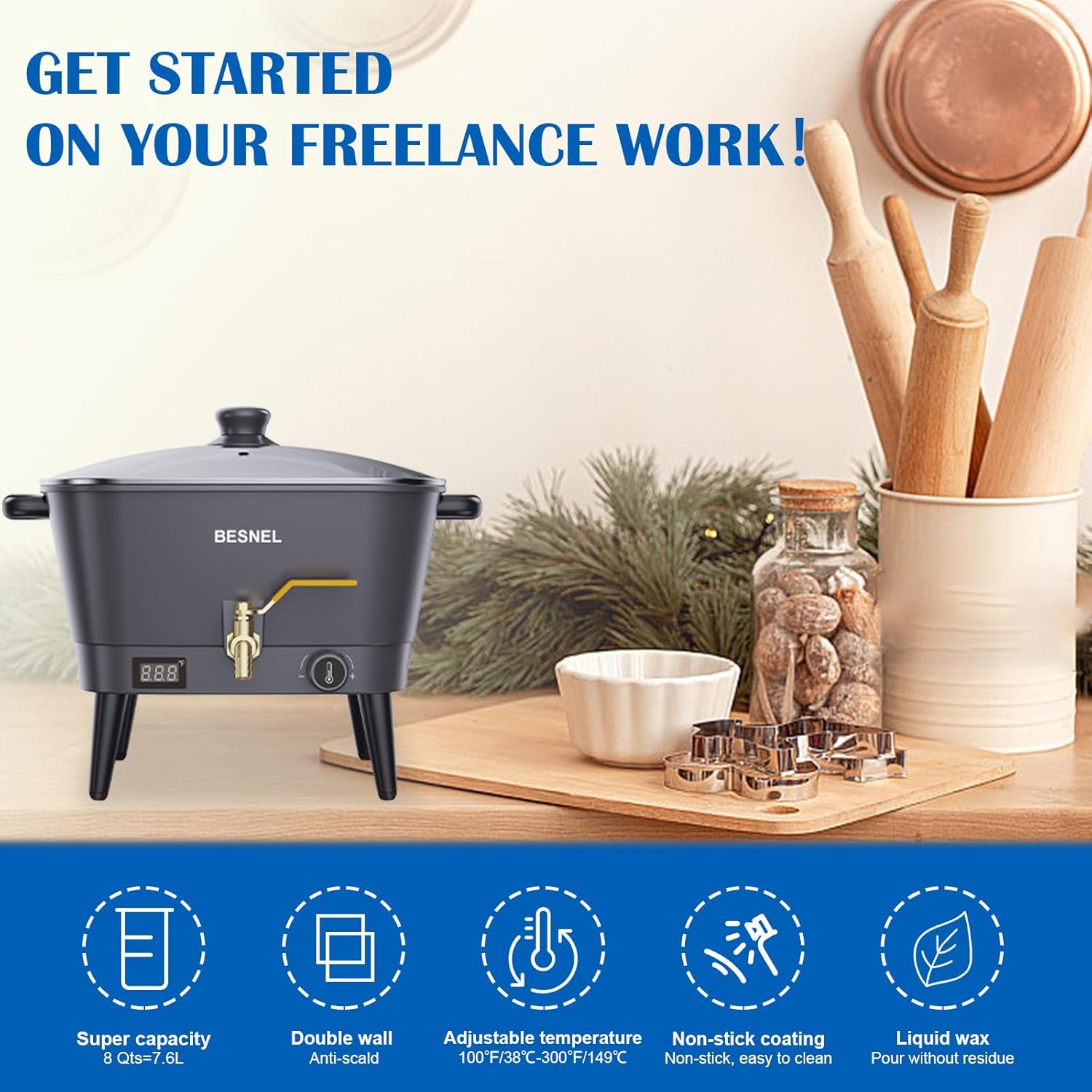 8Qt Electric Wax Melter for Ca – Candle Making Tempe recenzja i cena