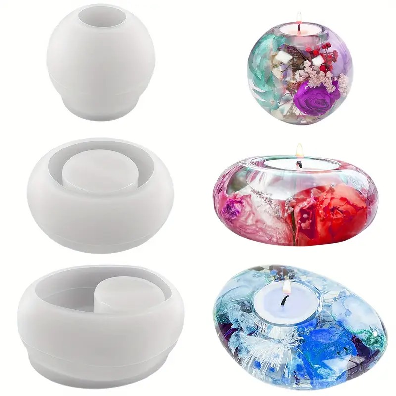 Tealight Candle Holder Resin S – Candle Mold Silicone recenzja i cena