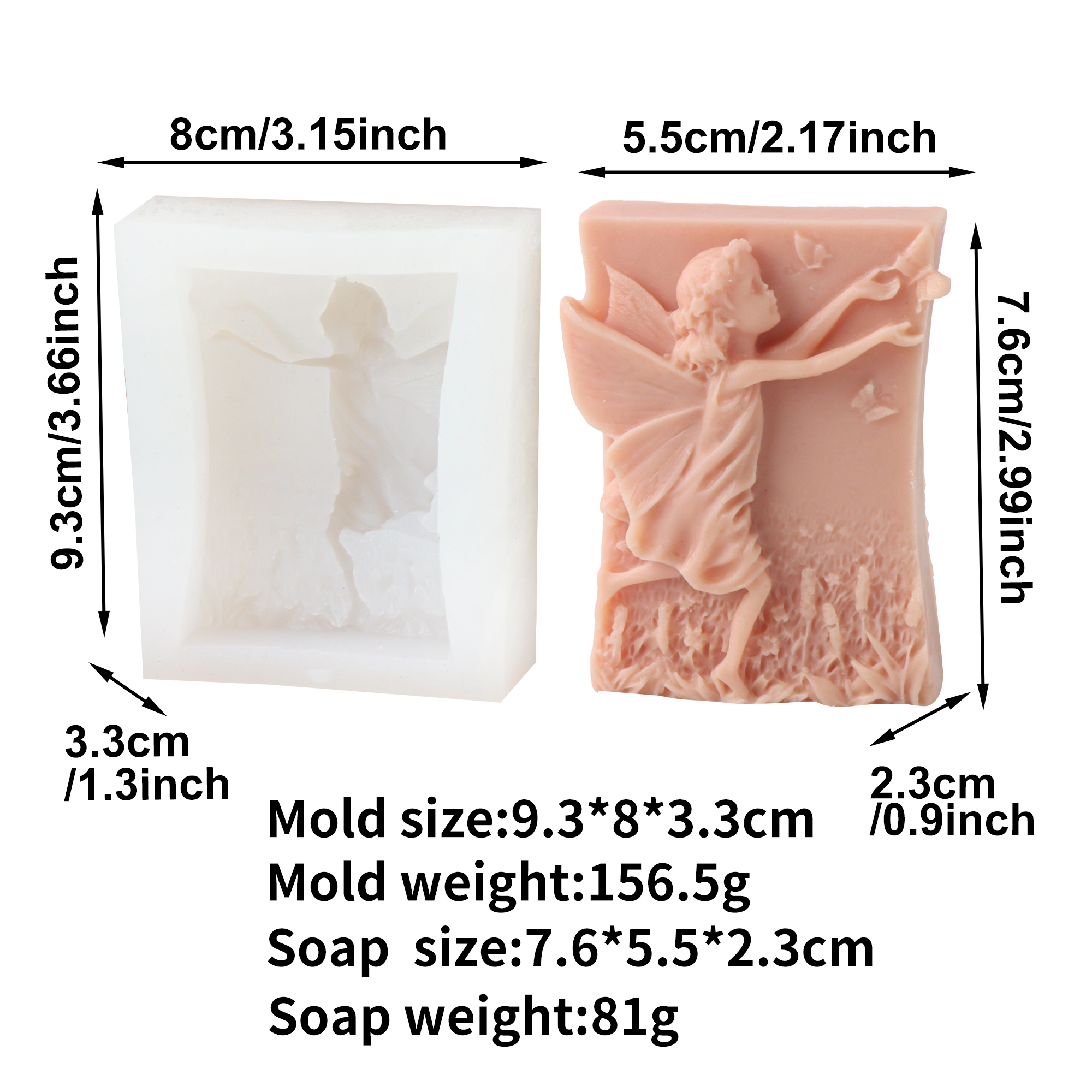 Flower Fairy Silicone Soap Mol – Candle Making Party recenzja i cena