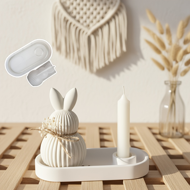 DIY Plaster Silicone Mold 2pcs – Candle Mold Silicone recenzja i cena