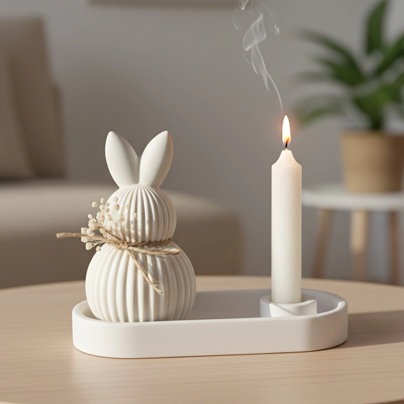 DIY Plaster Silicone Mold 2pcs – Candle Mold Silicone recenzja i cena