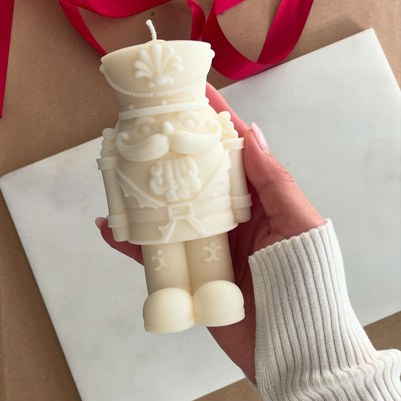 Nutcrackers Soldier Candle Mol – Candle Making Fat recenzja i cena