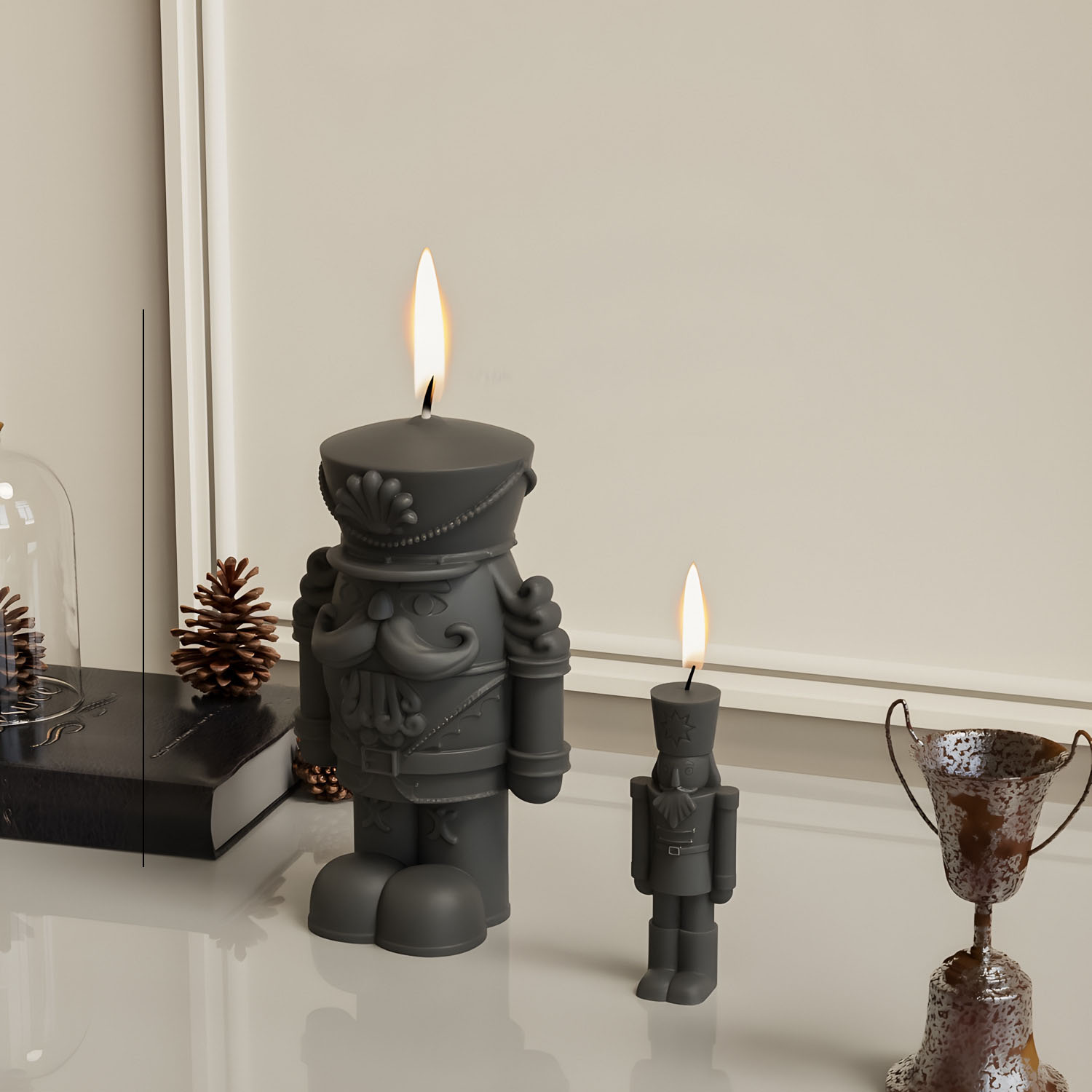 Nutcrackers Soldier Candle Mol – Candle Making Fat recenzja i cena