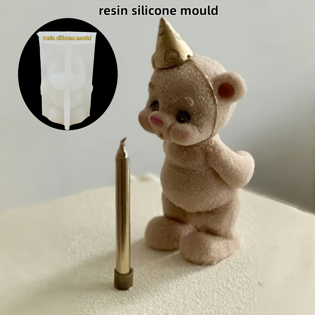 DNEJIU Cute Bear Silicone Mold – Candle Mold Silicone recenzja i cena