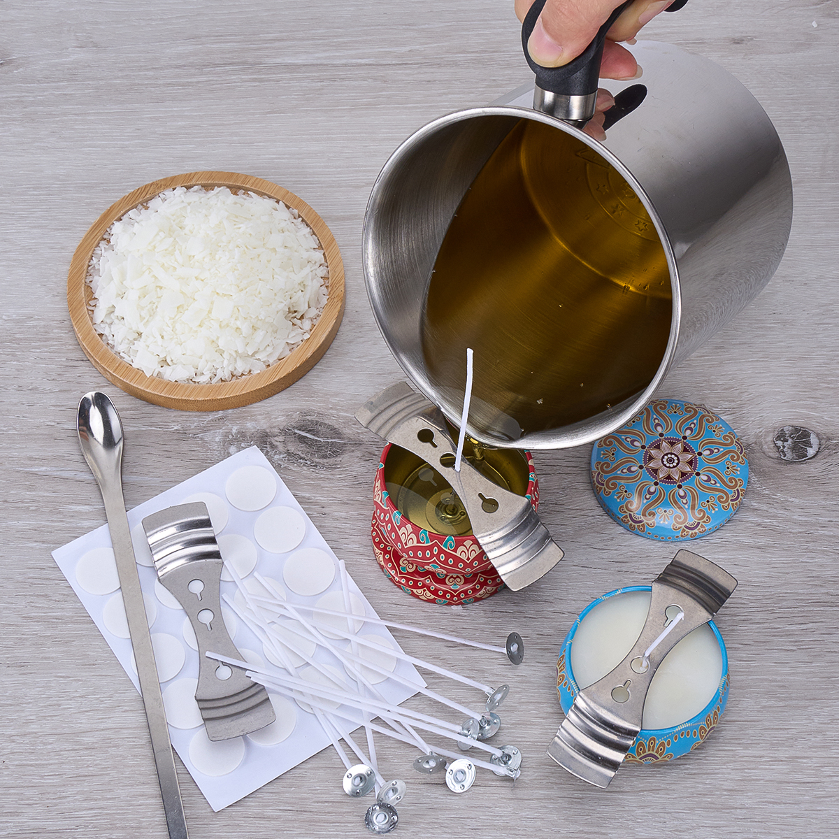 Soy Wax Kit 304 Wax Melting Cu – Candle Making Material Wholesale recenzja i cena
