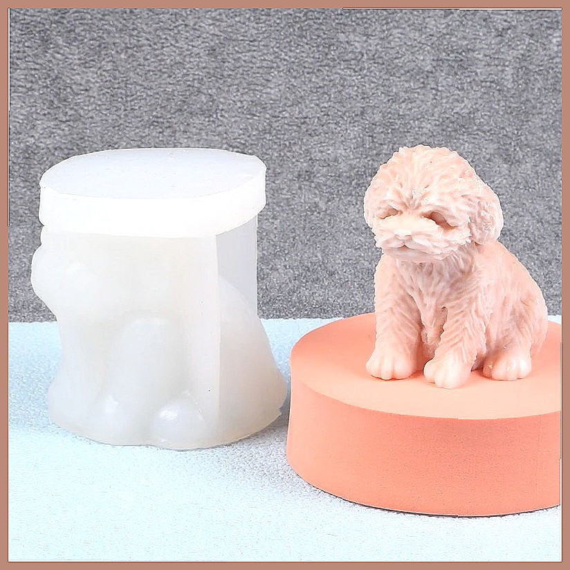 3D Silicone Dog Candle Mold fo – Candle Mold Silicone recenzja i cena