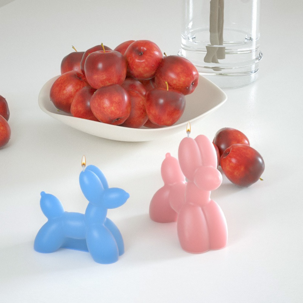Cartoon Mini Balloon Puppy Can – Candle Making Party recenzja i cena