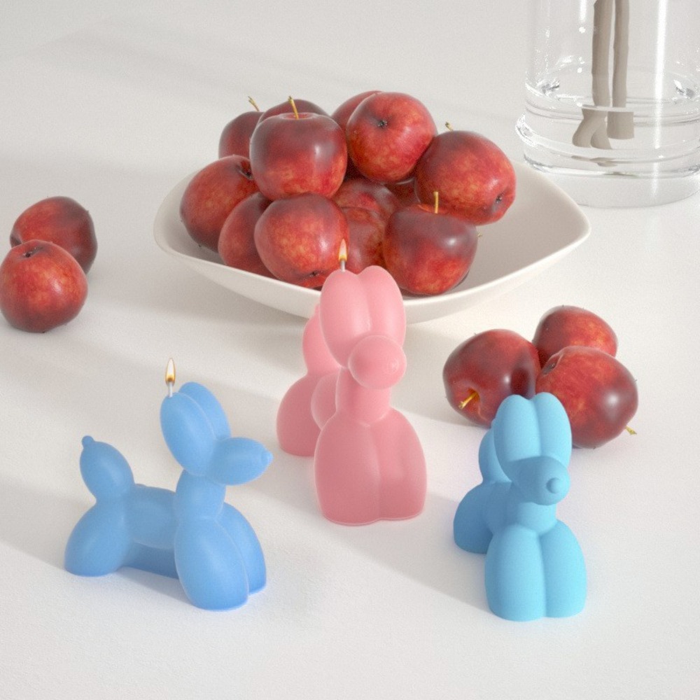 Cartoon Mini Balloon Puppy Can – Candle Making Party recenzja i cena