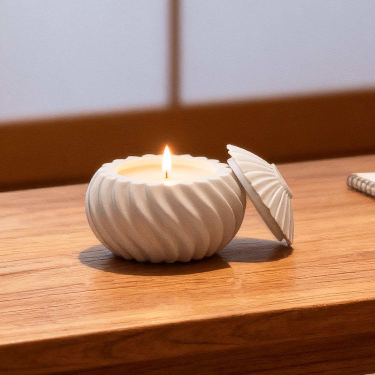DIY Spiral Pearlescent Candle  – Candle Mold Silicone recenzja i cena