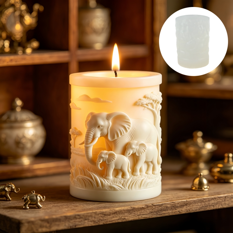 Elephant and Elephant Child Cy – Candle Making Kit For Kids recenzja i cena