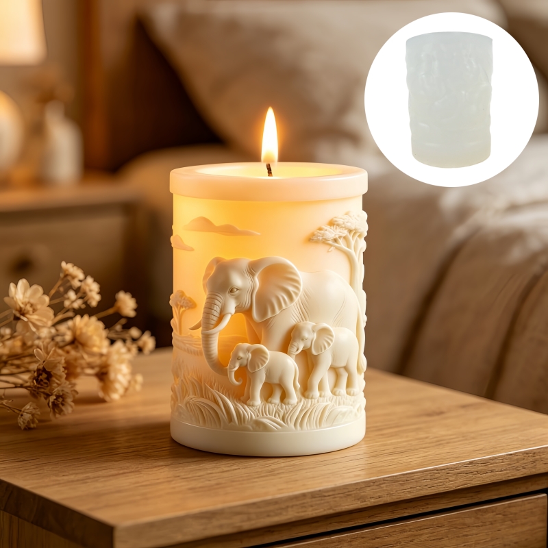 Elephant and Elephant Child Cy – Candle Making Kit For Kids recenzja i cena