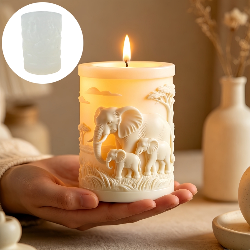 Elephant and Elephant Child Cy – Candle Making Kit For Kids recenzja i cena