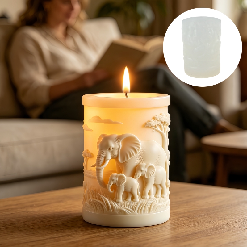 Elephant and Elephant Child Cy – Candle Making Kit For Kids recenzja i cena