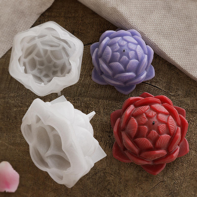 1PC Lotus Flower Candle Mold S – Candle Making Party recenzja i cena